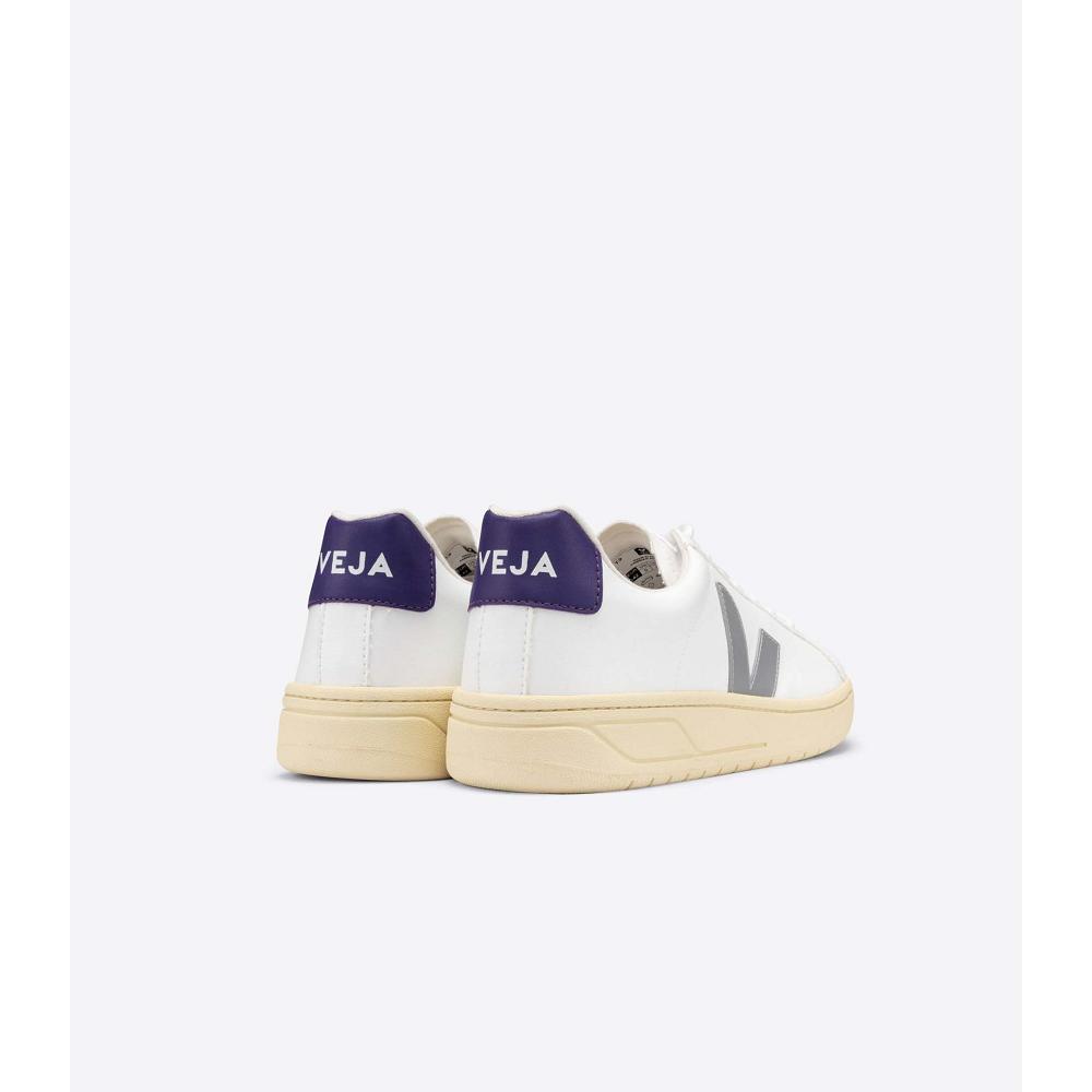 παπουτσια γυναικεια Veja URCA CWL White/Grey/Purple | GR 568JPQ